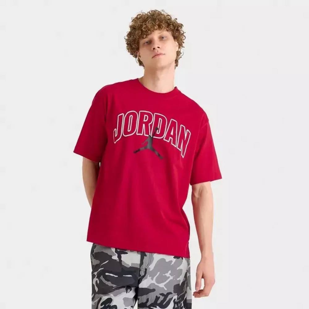 Men's Jordan Brooklyn Arch Logo T-Shirt